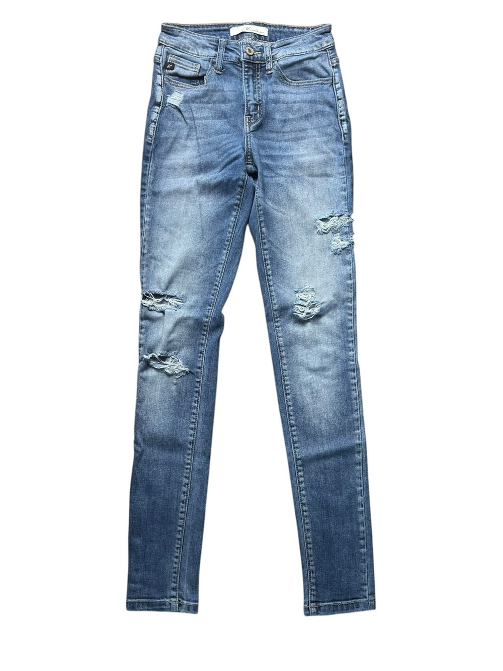 KanCan Light Blue Distressed Skinny Jeans